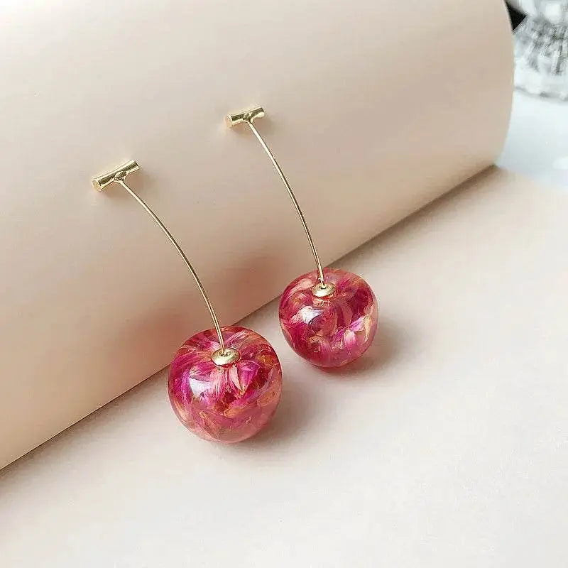 Cherry Drop Earrings - Vox Megastore