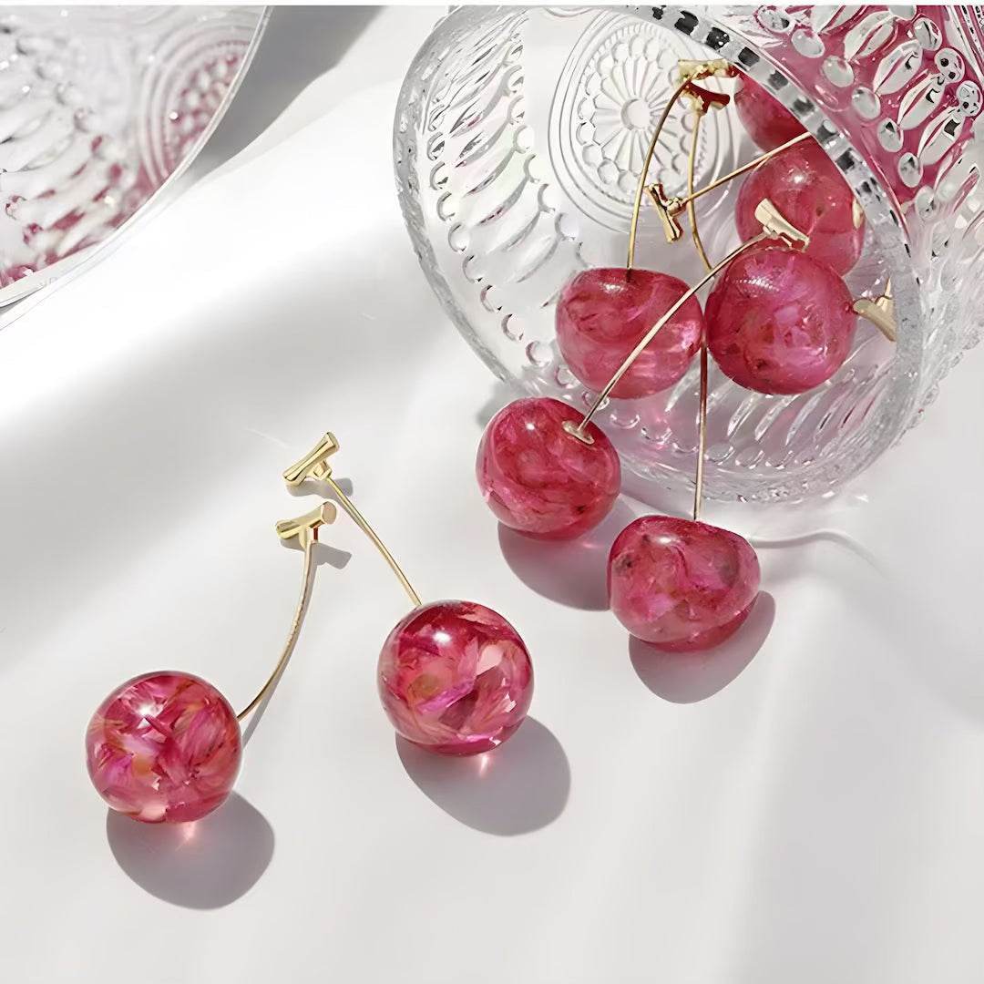 Cherry Drop Earrings - Vox Megastore