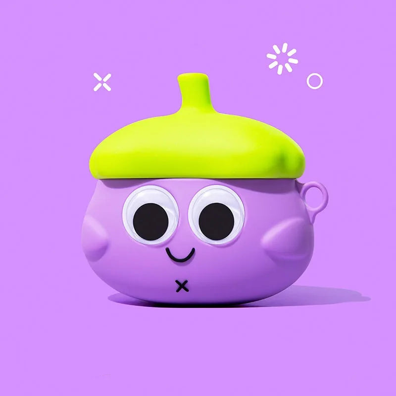 Eggplant AirPods Case π - Vox Megastore