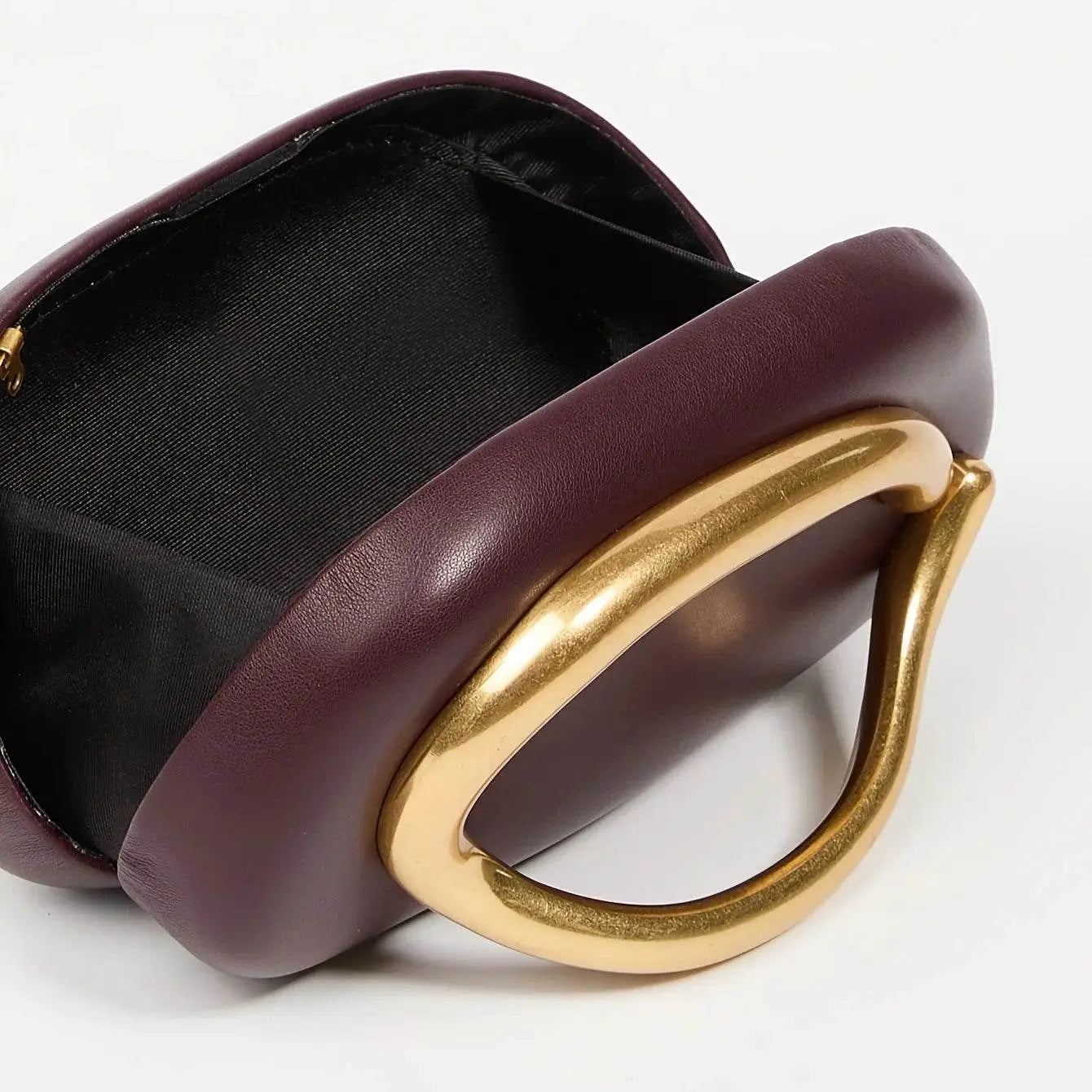 Gold Clasped Box Bag - Vox Megastore