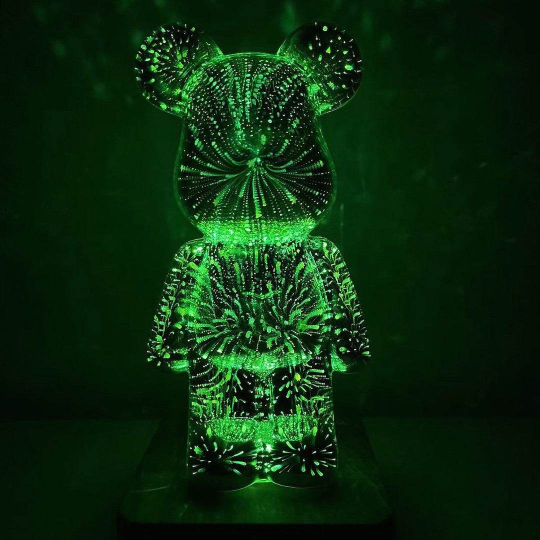 LED 3D Bear Firework Night Light Vox Megastore