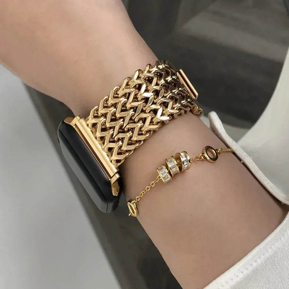 Luxe Chain Watchband for Apple Watch - Vox Megastore