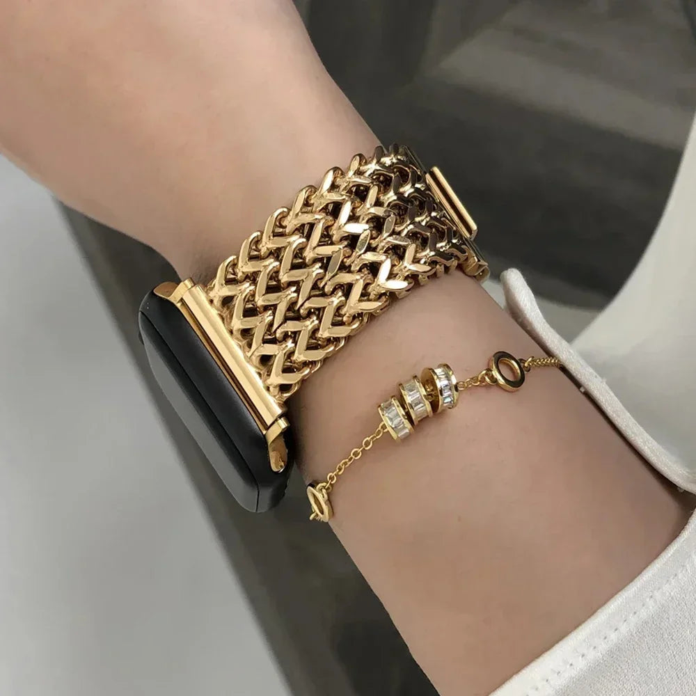 Luxe Chain Watchband for Apple Watch - Vox Megastore