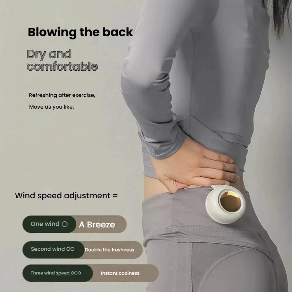 Portable Mini Rechargeable Clip-On Waist & Neck Fan - Vox Megastore
