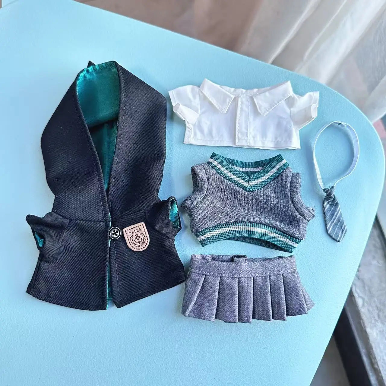 Harry Potter Labubu Doll Outfit – Wizard Robe Uniform Costume