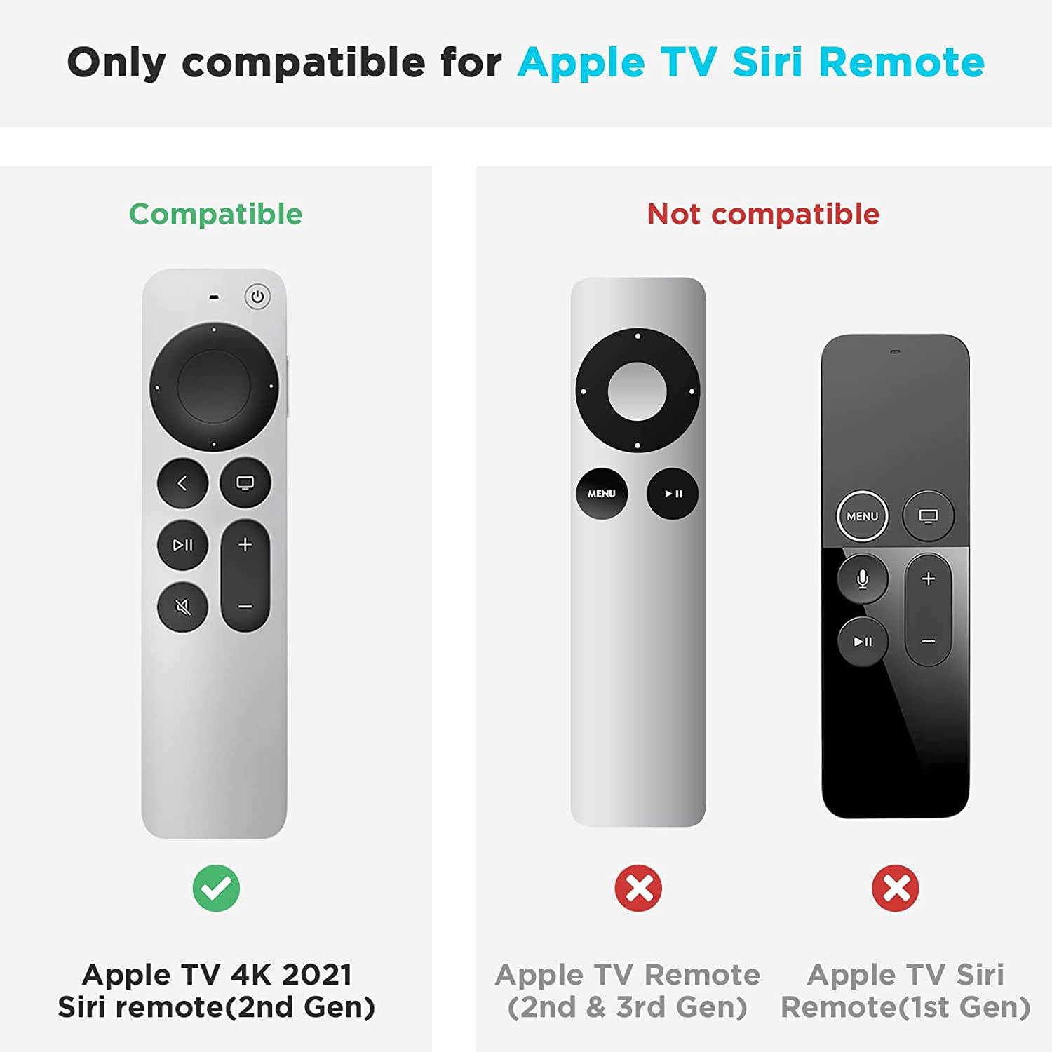 Apple TV Remote Protective Case - Vox Megastore
