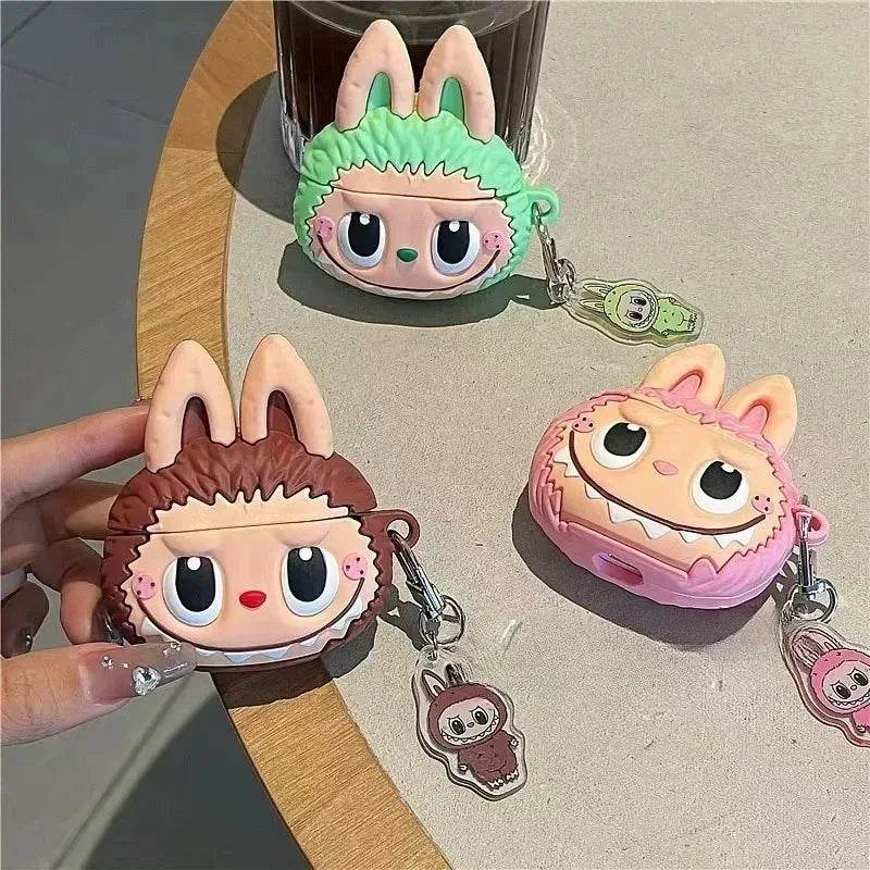 3D Labubu AirPods Case With Charm - Vox Megastore  