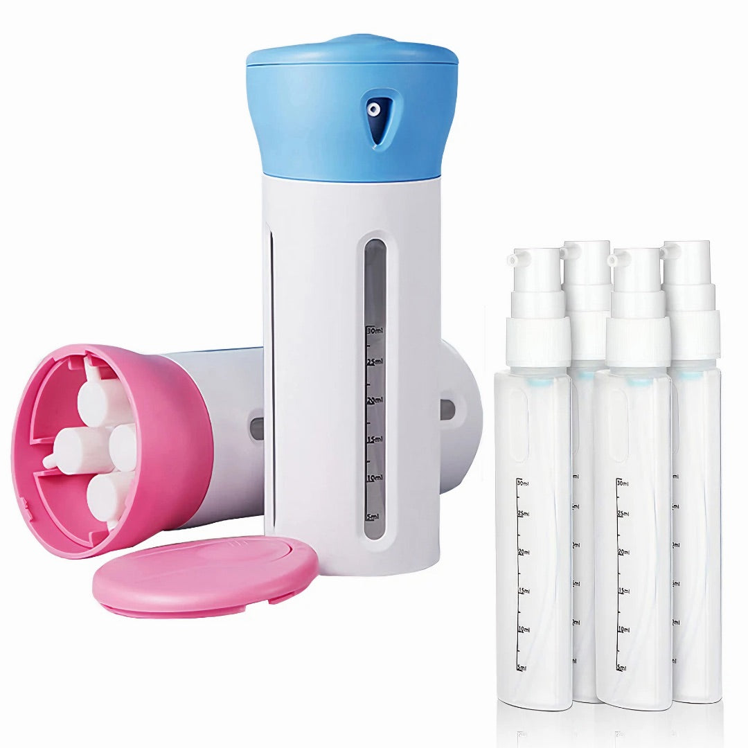 4 In 1 Travel Bottles Set Vox Megastore