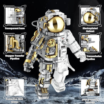 Astronaut Building Blocks Set (1088PCS) Vox Megastore