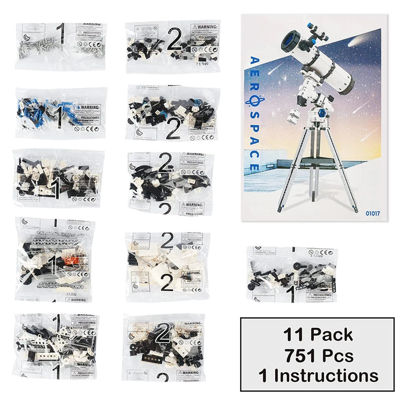 Astronomical Telescope Building Block Set (751PCS) Vox Megastore
