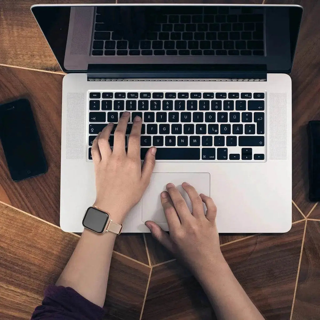 Brown Leather Strap for Apple Watch Vox Megastore