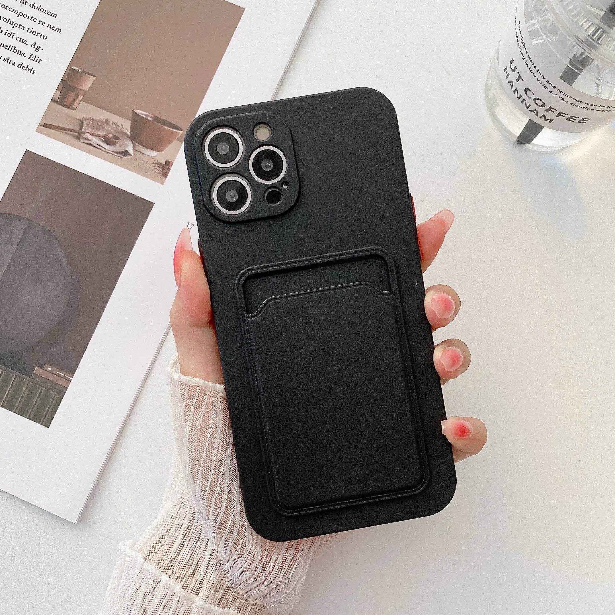 Card Holder Silicone iPhone Case - Vox Megastore