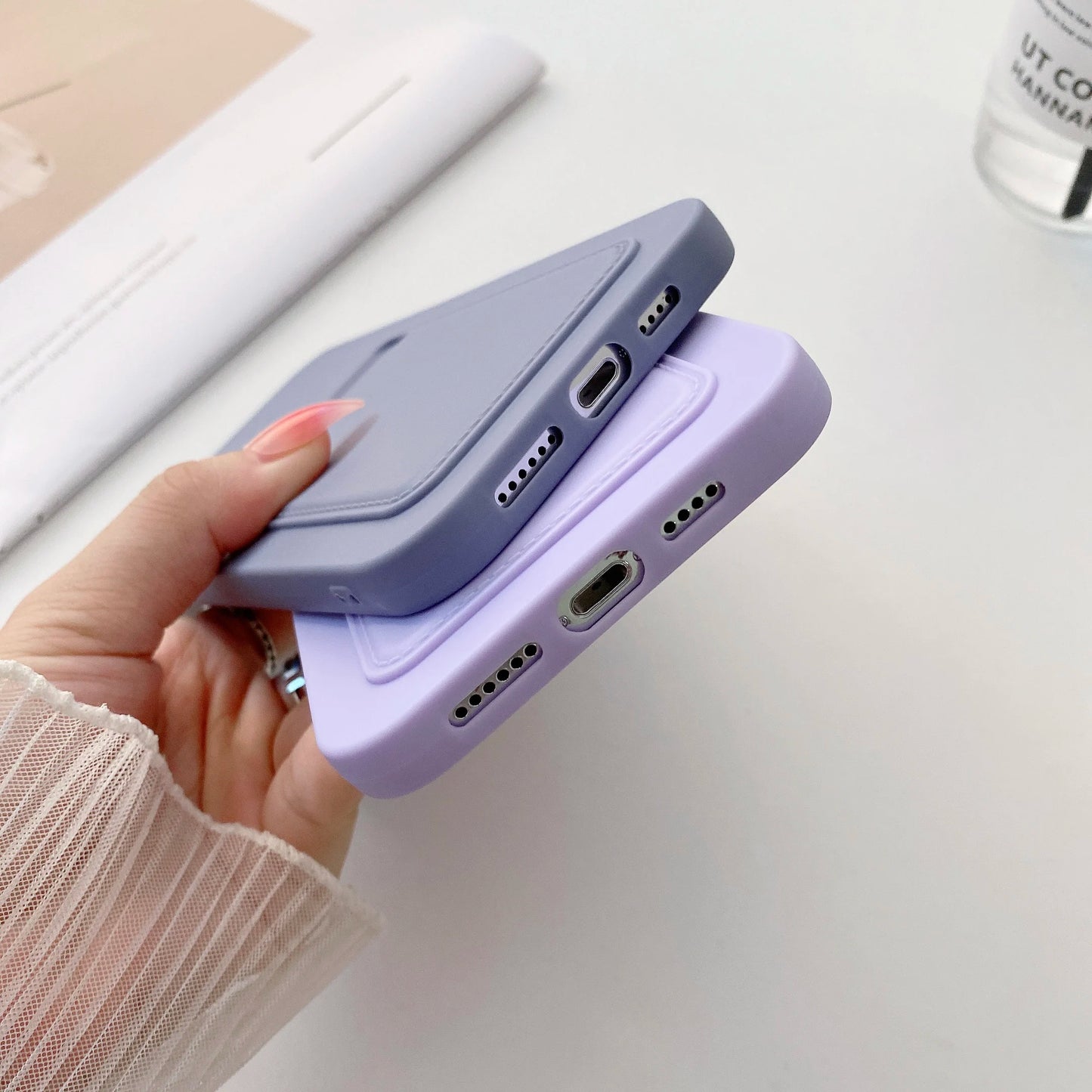 Card Holder Silicone iPhone Case - Vox Megastore  