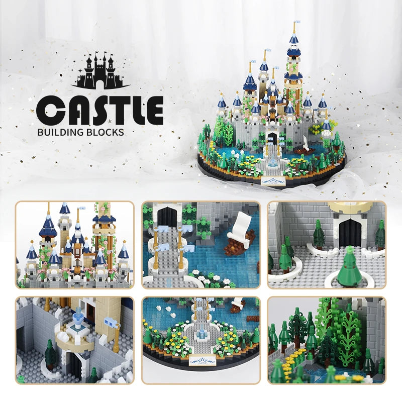 Castle Building Blocks Set (3600 PCS) Vox Megastore