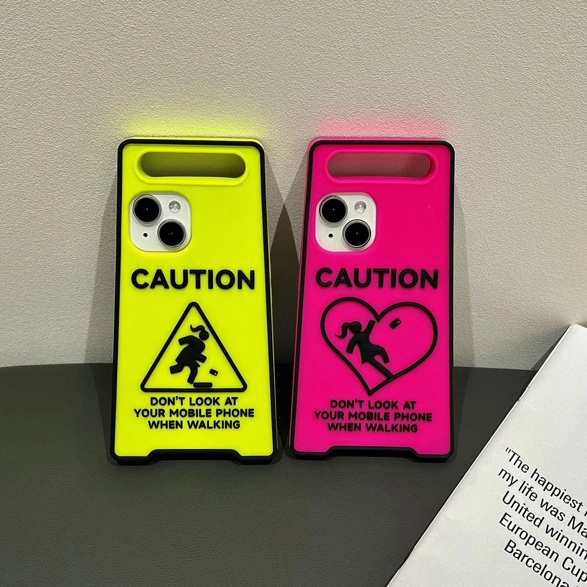 Caution Silicone iPhone Case - Vox Megastore  