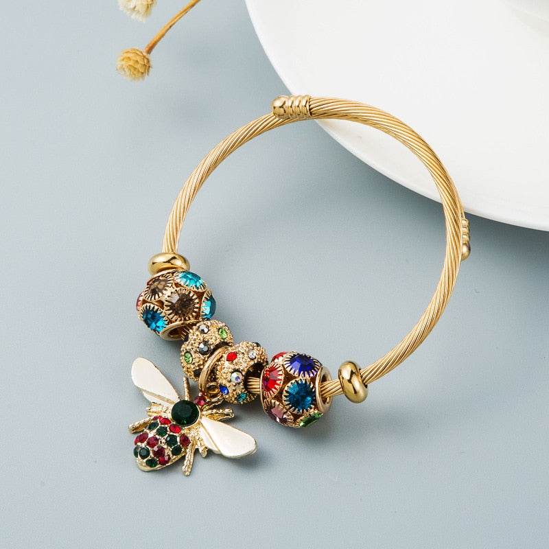 Charms Bracelet - Bedazzled Bee Vox Megastore