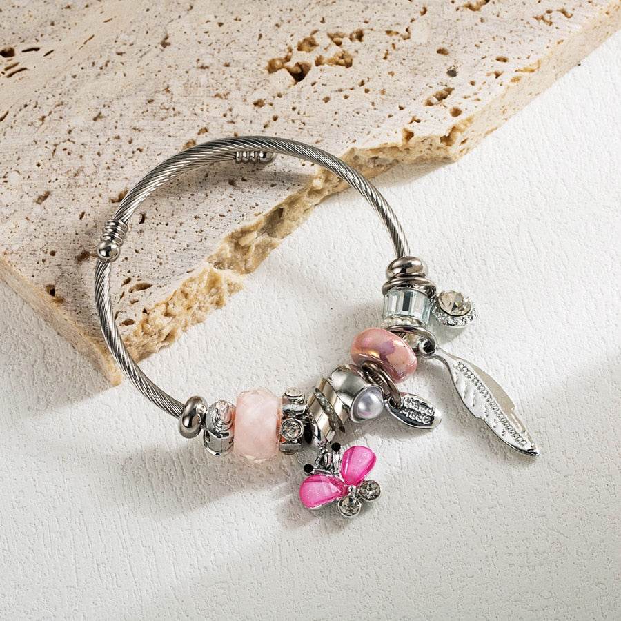 Charms Bracelet - Feather Vox Megastore