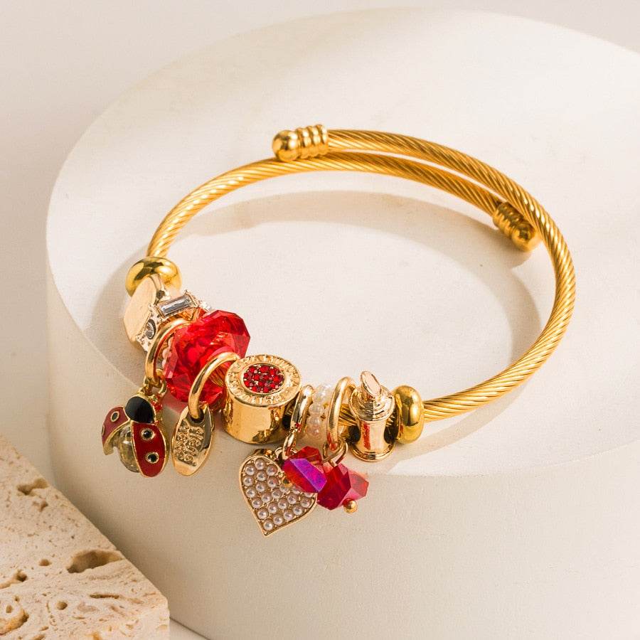 Charms Bracelet - Lady Bug Vox Megastore