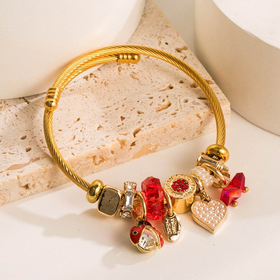 Charms Bracelet - Lady Bug Vox Megastore