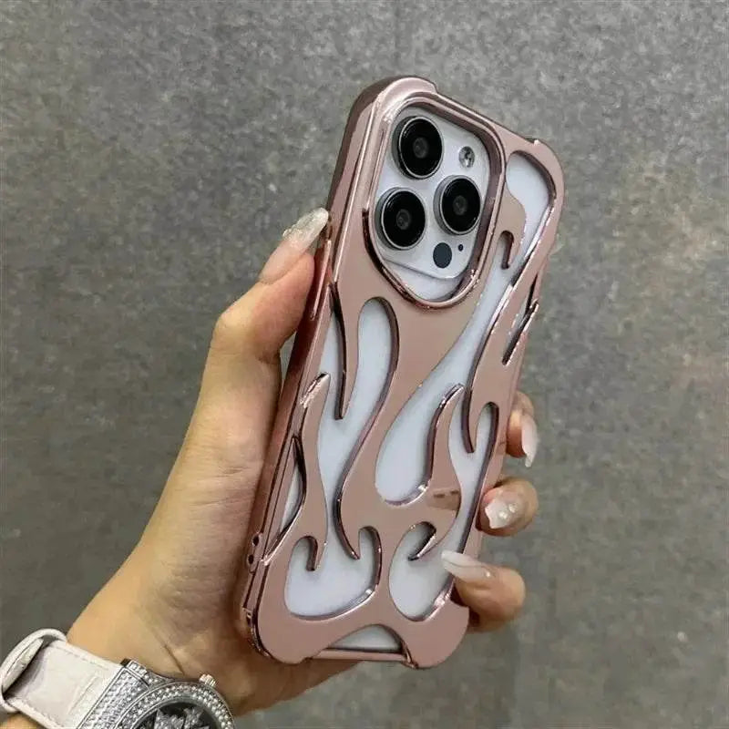 Chrome Flame iPhone Case Vox Megastore