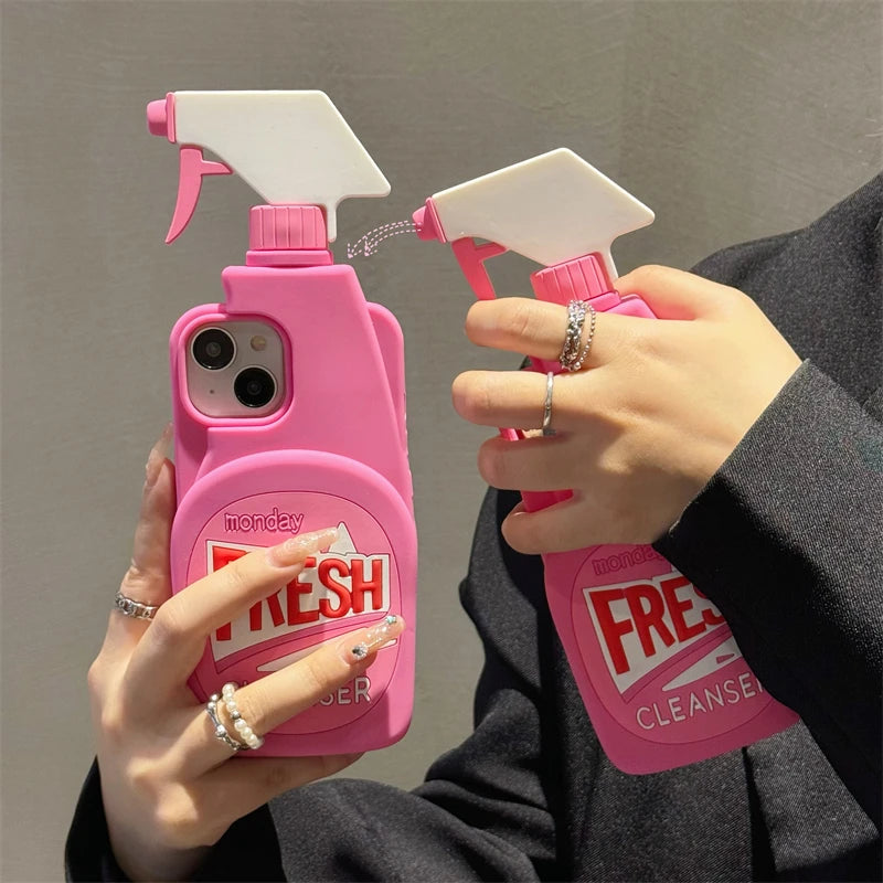 Cleaner Silicone Case iPhone Case - Vox Megastore  