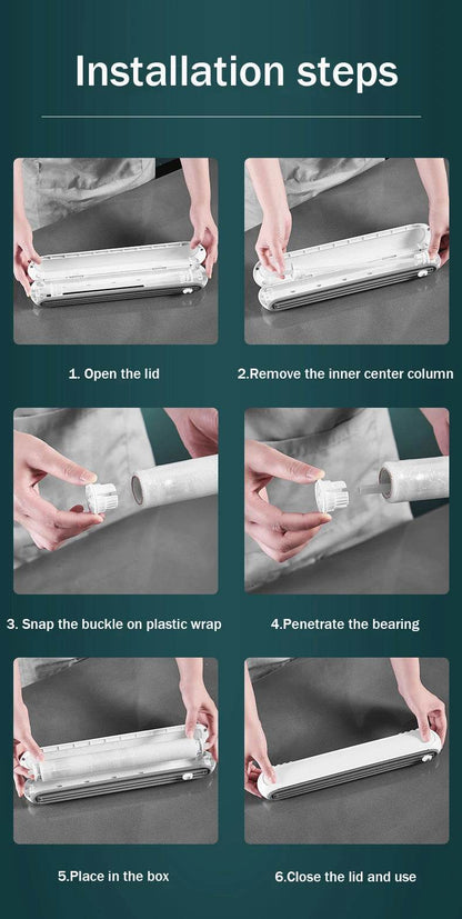 Cling Wrap Dispenser With Cutter Vox Megastore
