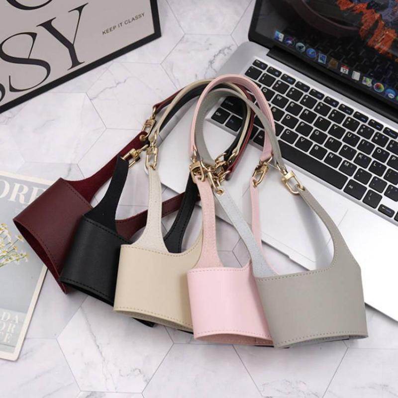 Coffee Cup Leather Holder / Sleeve Bag Vox Megastore