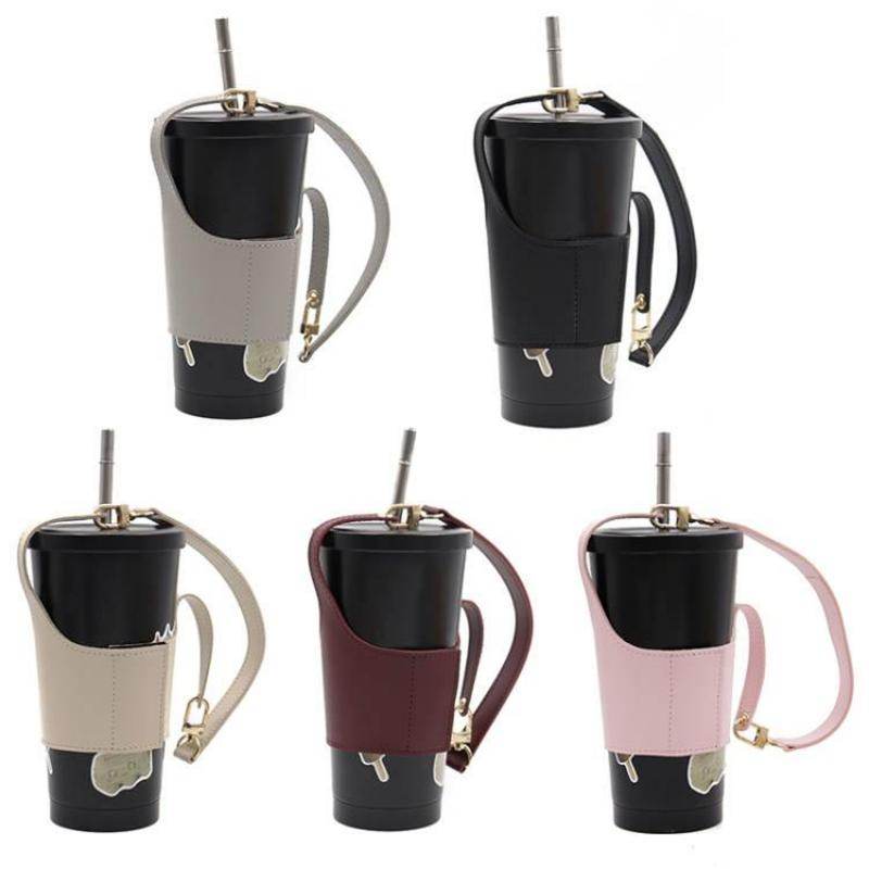 Coffee Cup Leather Holder / Sleeve Bag Vox Megastore
