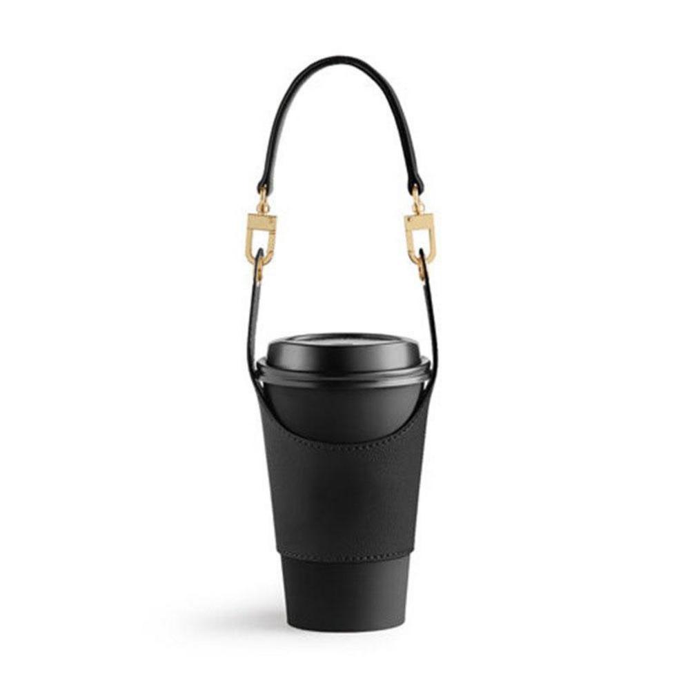 Coffee Cup Leather Holder / Sleeve Bag Vox Megastore