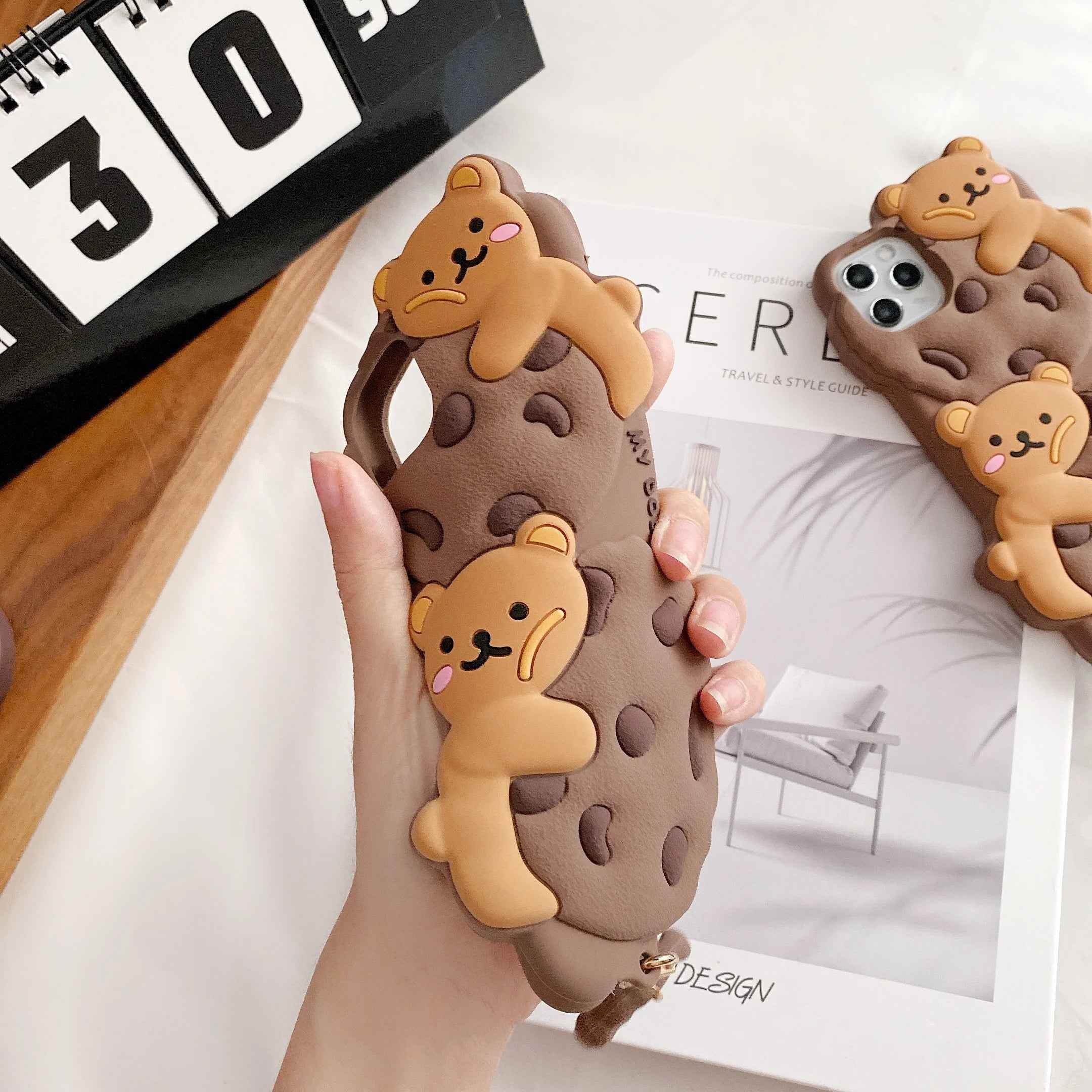Cookie Bear iPhone Case With Cookie Charm Vox Megastore