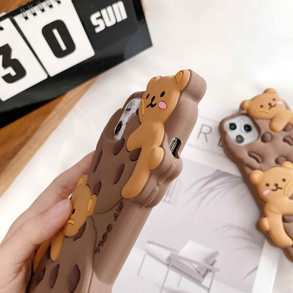 Cookie Bear iPhone Case With Cookie Charm Vox Megastore