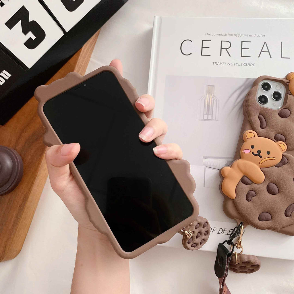 Cookie Bear iPhone Case With Cookie Charm Vox Megastore