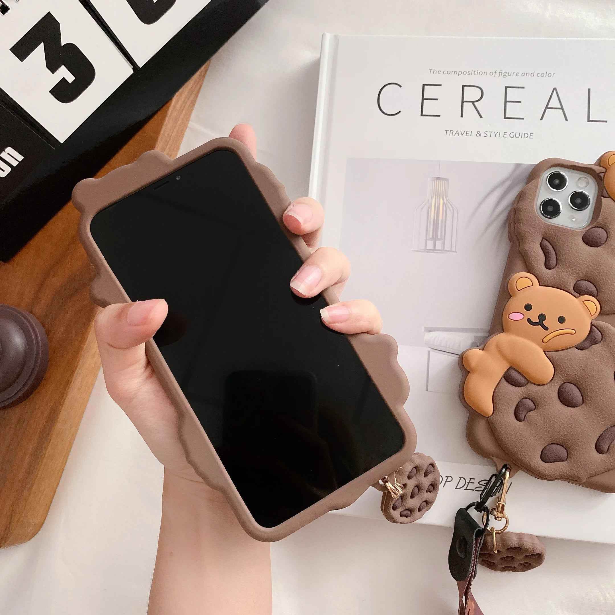 Cookie Bear iPhone Case With Cookie Charm Vox Megastore