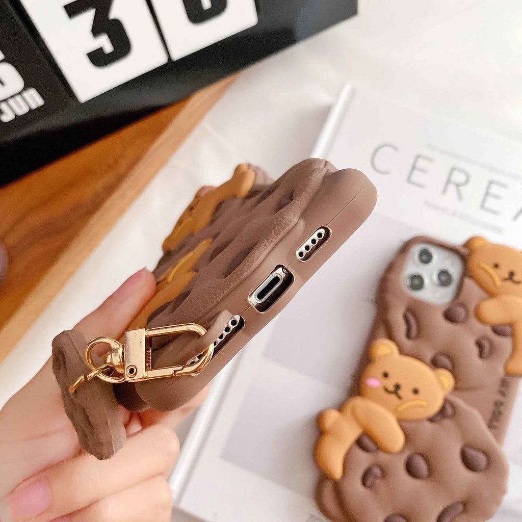 Cookie Bear iPhone Case With Cookie Charm Vox Megastore