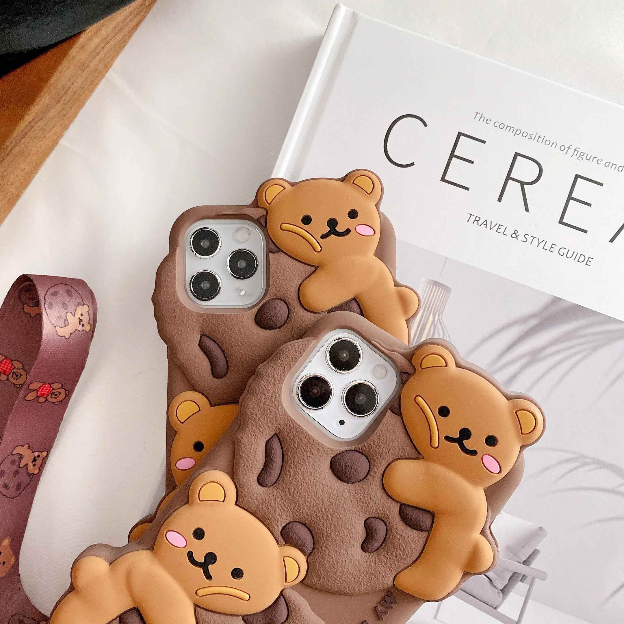 Cookie Bear iPhone Case With Cookie Charm Vox Megastore