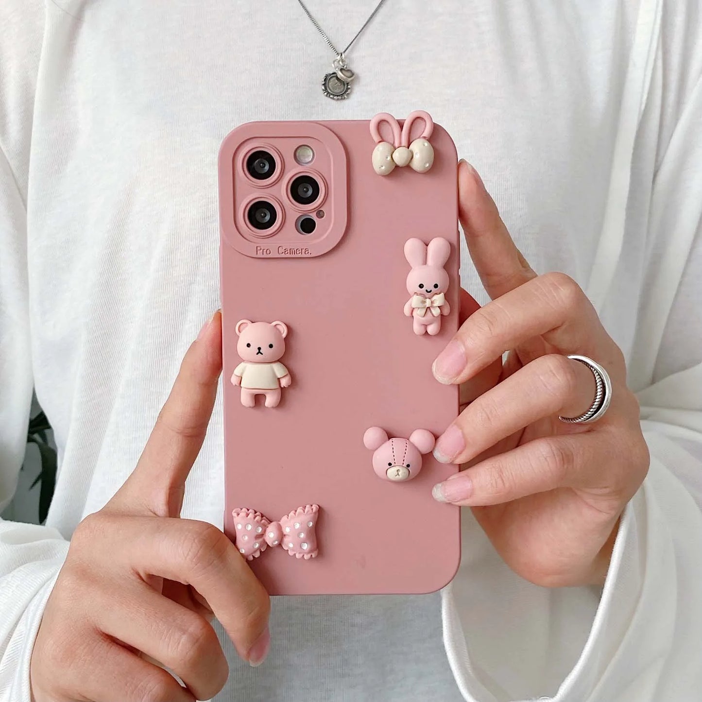 Cute 3D Bear Silicon iPhone Case - Vox Megastore  