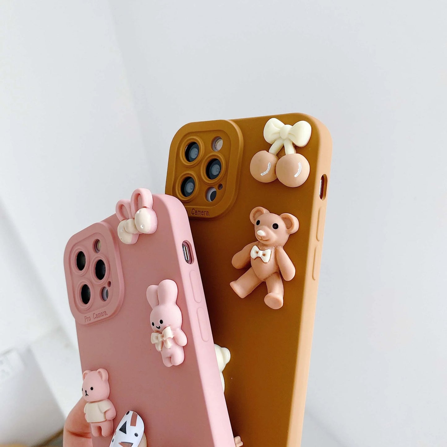 Cute 3D Bear Silicon iPhone Case - Vox Megastore  