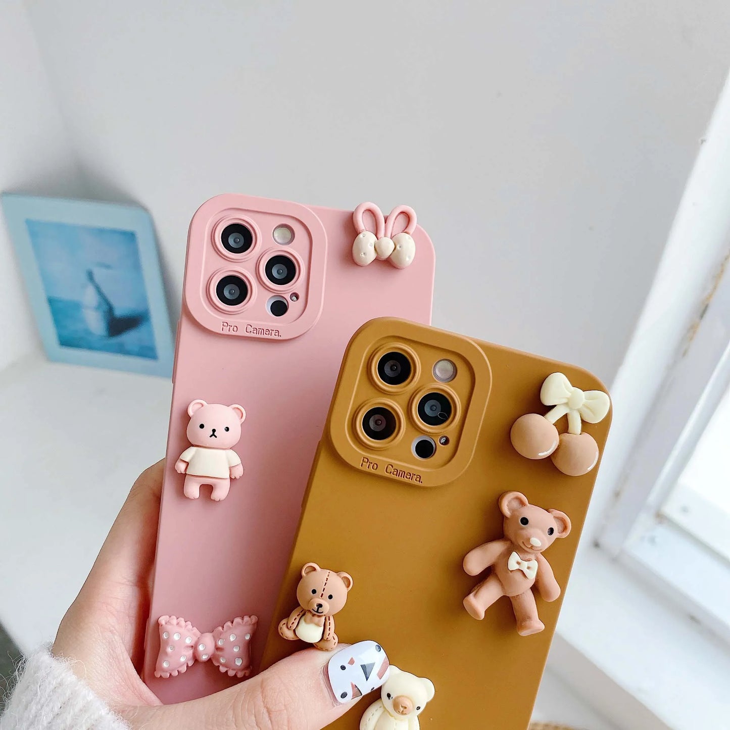 Cute 3D Bear Silicon iPhone Case - Vox Megastore  