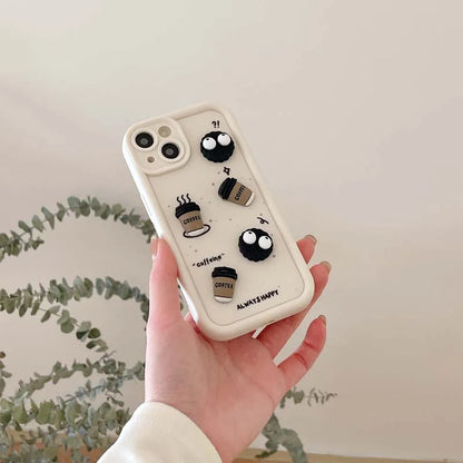 Cute 3D Coffee Silicone iPhone Case - Vox Megastore  