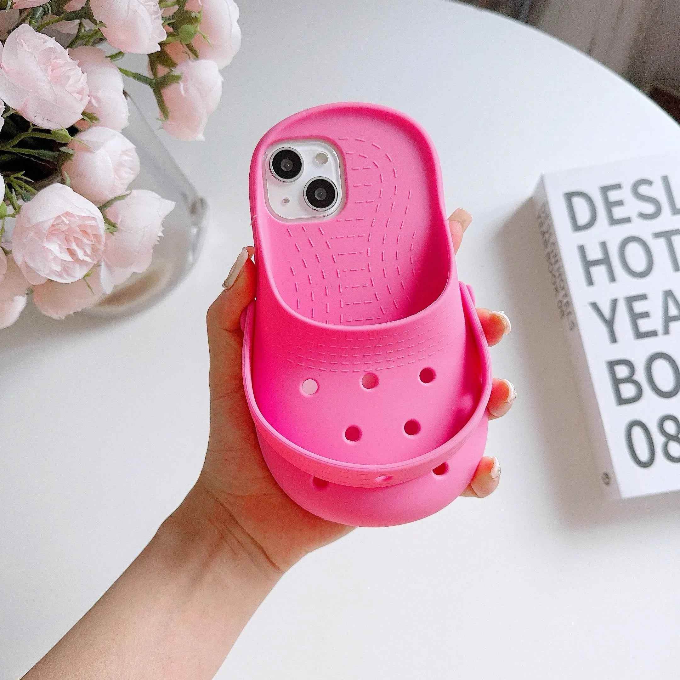 Cute Crocs Silicone iPhone Case - Vox Megastore