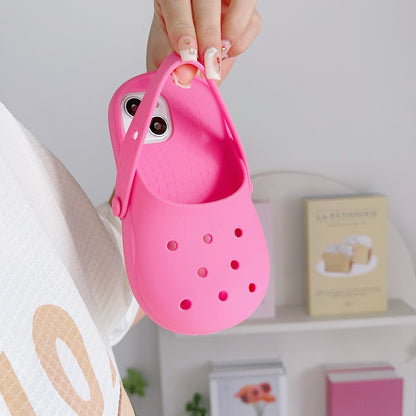 Cute Crocs Silicone iPhone Case - Vox Megastore  