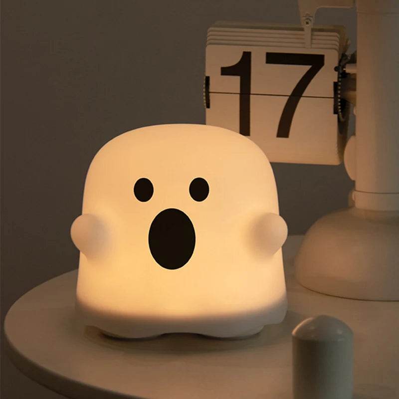 Cute Ghost Silicone Lamp Vox Megastore
