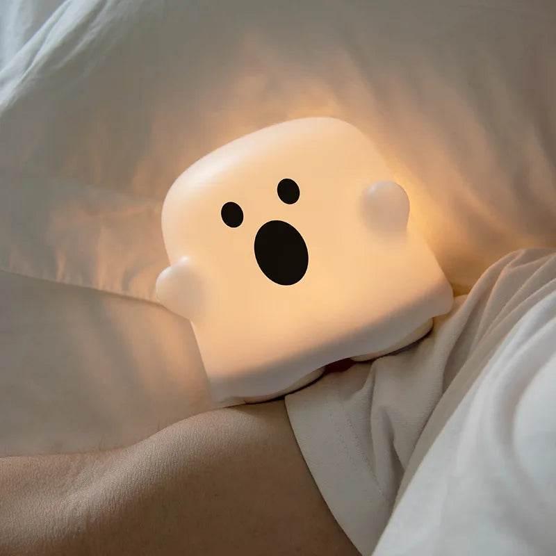 Cute Ghost Silicone Lamp Vox Megastore
