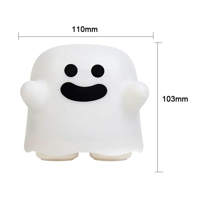 Cute Ghost Silicone Lamp Vox Megastore