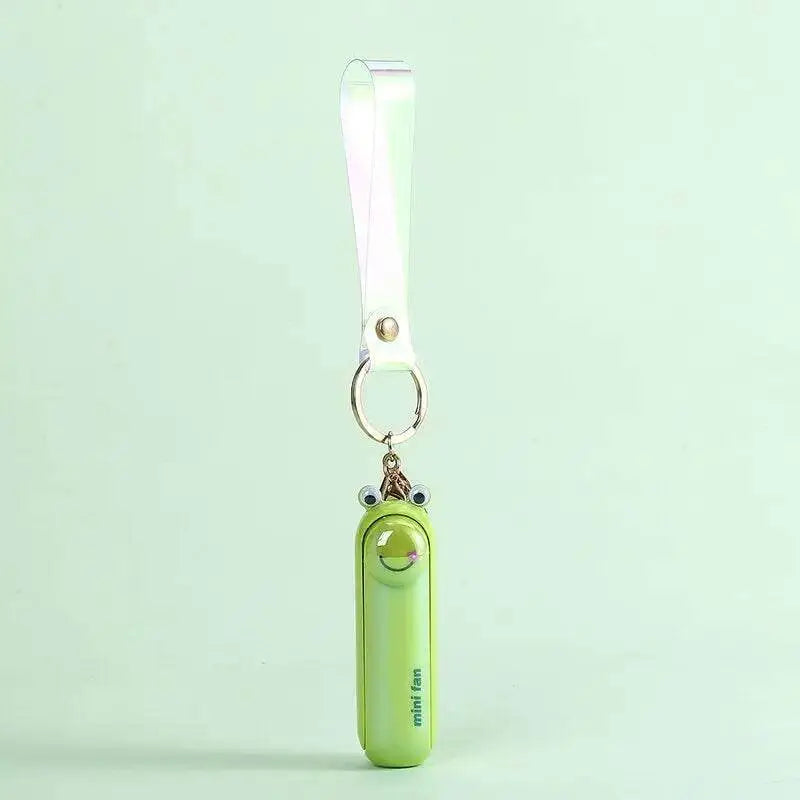 Cute Portable Mini Handheld Fan: Rechargeable Pocket Fan with Built-In Torch - Vox Megastore