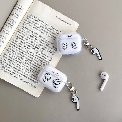 Cute Transparent AirPods Case - Vox Megastore  