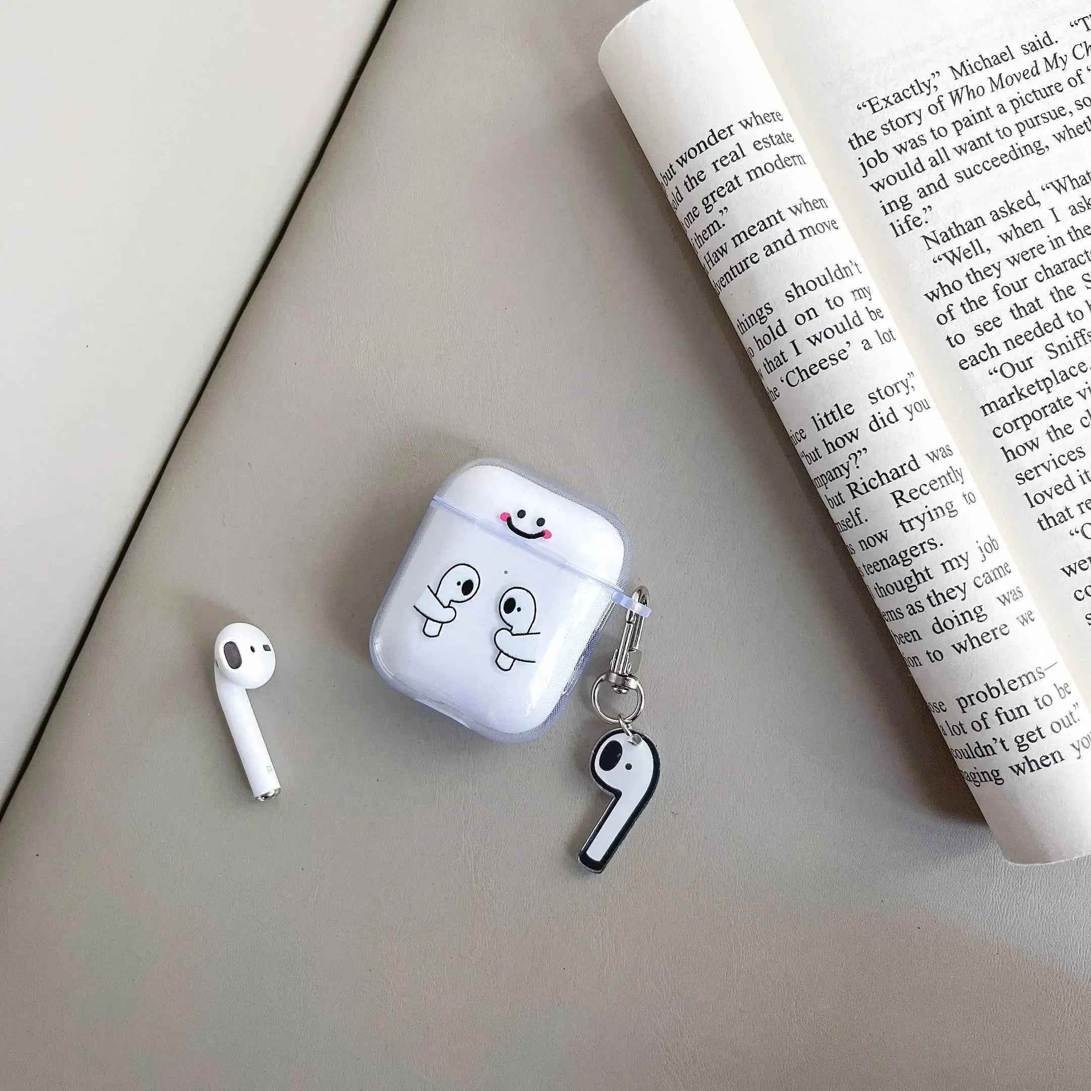 Cute Transparent AirPods Case - Vox Megastore  