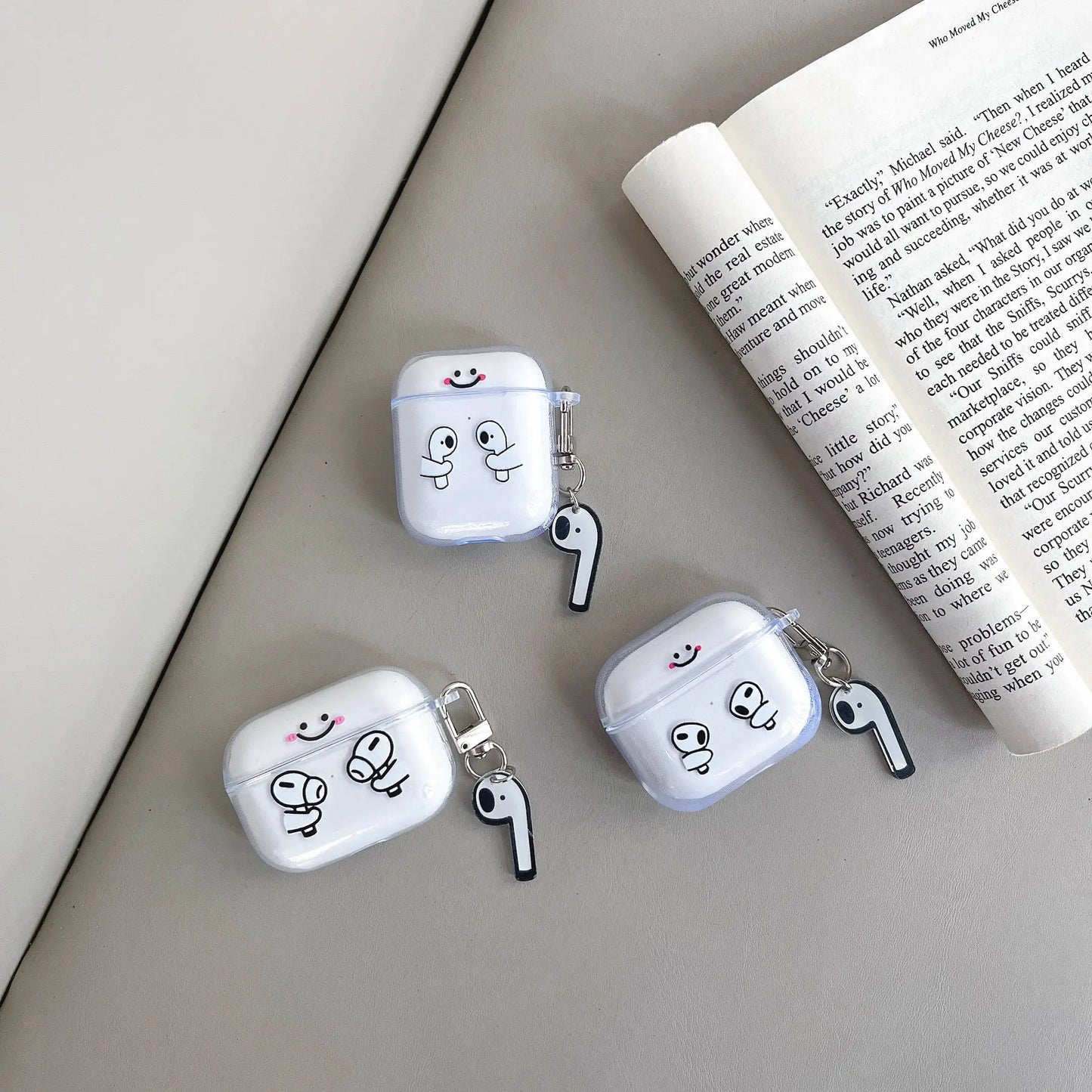 Cute Transparent AirPods Case - Vox Megastore  