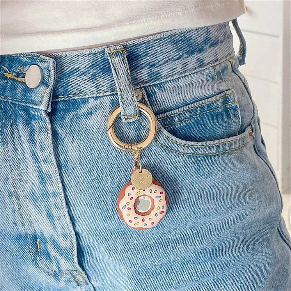 Donut Silicone AirTag Case Vox Megastore