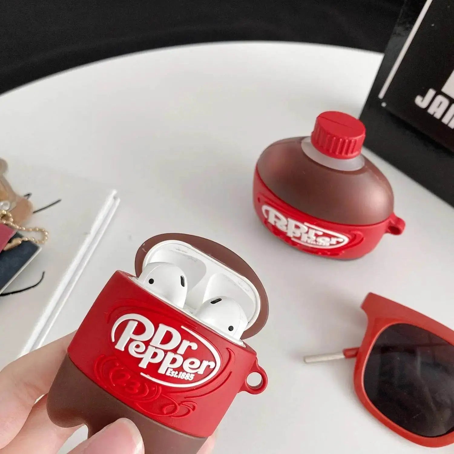 Dr Pepper AirPods Case 🥤 | Cute Silicone Soda Can Cover Dr Pepper AirPods Case 🥤 | Cute Silicone Soda Can Cover